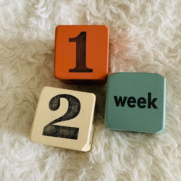 Toys Milestone Baby Age Blocks Set Poshmark